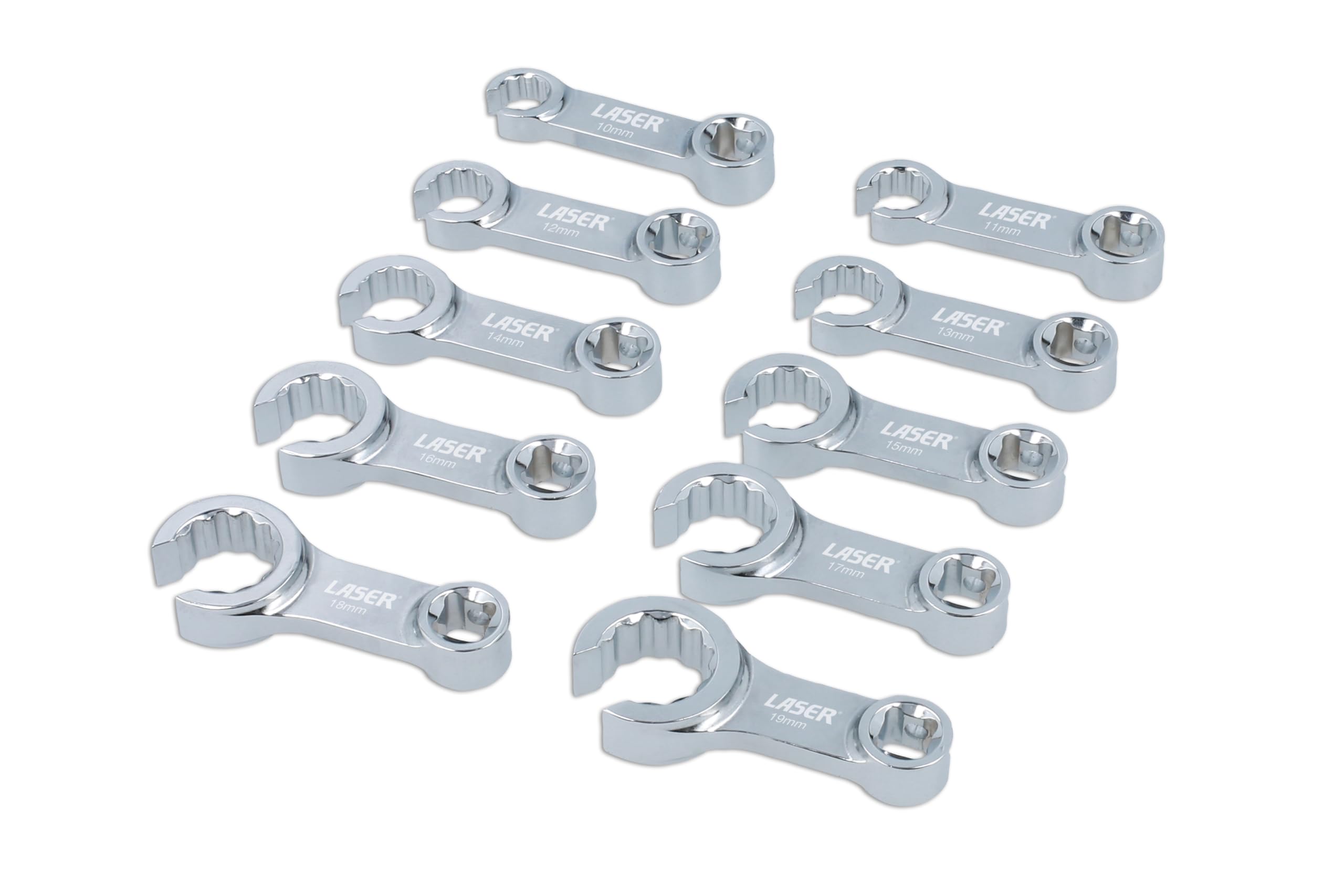 Laser 8977 Flare Nut Torque Adaptor Set 3/8" D 10pc