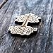 Ornament - Peace on Middle Earth - Raw Wood 4x2in