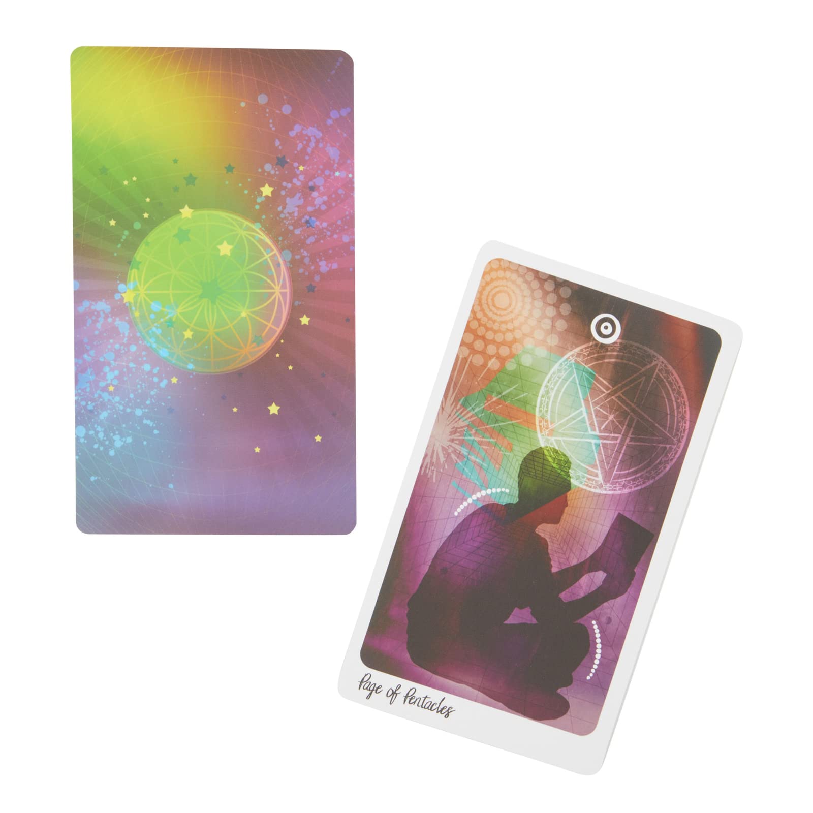 Zodaca Tarot Deck Cards with Guide Book, Astrology Gifts for Women - Set of 78 Astrology Tarot Deck