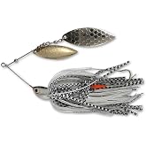 Northland Reed Runner Magnum Double Willow Spinnerbait 1Oz White Bass...