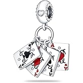 CYCUFF 925 Sterling Silver Charms Suitable for Charm Necklaces, Bracelet Pendants Beads Jewellery Gift for Women Family Friends