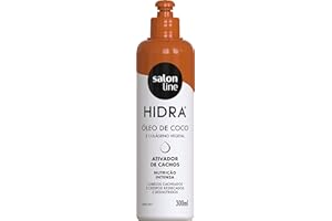 Salon Line - Linha Tratamento (Hidra) - Ativador de Cachos Original Explosao de Hidratacao 300 Ml - (Treatment (#IHaveCurls) Collection - Original Moisturizing Explosion Curl Activator 10.14 Fl Oz)