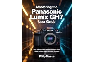 Mastering the Panasonic Lumix GH7 User Guide: The Complete Manual to Mastering Cinema Video, ProRes RAW, and Hybrid Shooting.