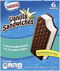 Nestle, Vanilla Ice Cream Sandwiches, 6 Count (Frozen)