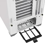 Corsair 5000D Tempered Glass Mid-Tower Case White Solid Front Panel view 8