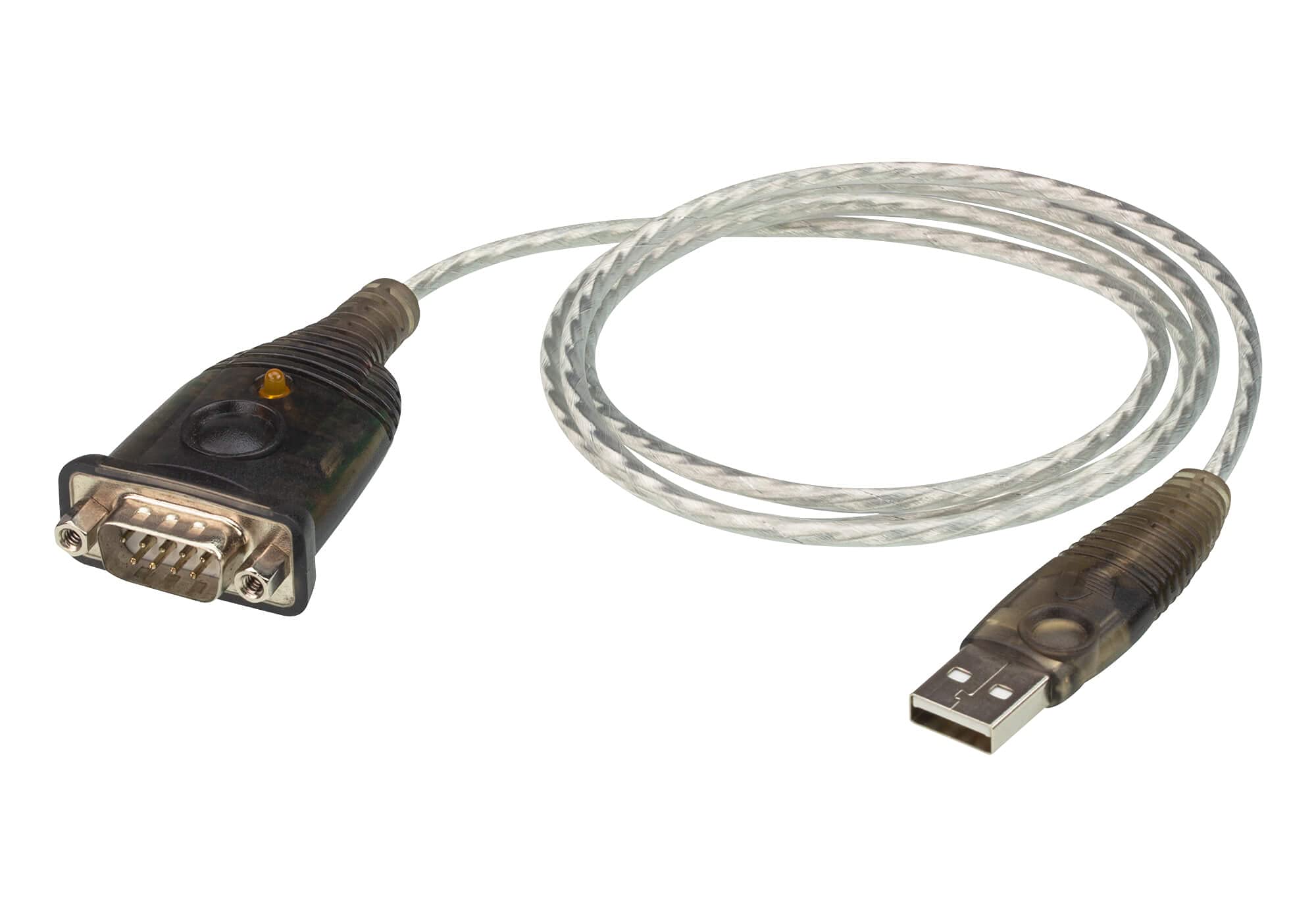 ATEN USB To RS-232 Serial Converter Adaptor 1M Cable UC232A1, up to 921.6 Kbps, OS Compatibility Windows, Mac, Linux, (Android 3.2 and above) for laptop and desktop computers, #1 KVM Market Leader