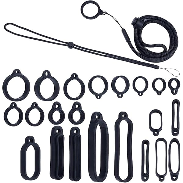 GOBUDi Lanyard Necklace Leash Compatible with VUSE Vibe and VUSE Alto  (Black) : Amazon.ca: Office Products
