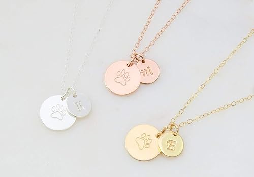 dog mom necklace sterling silver