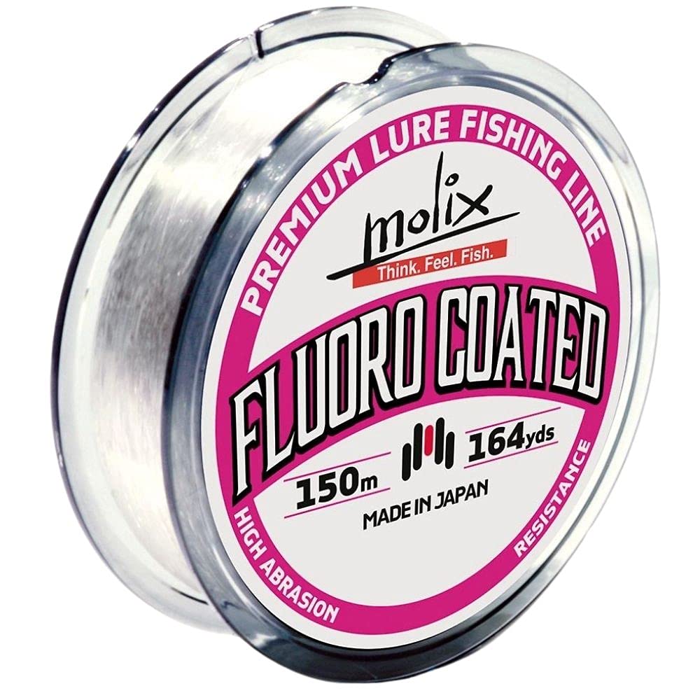 Molix Fluoro Coated, Fishing Line Unisex Adult, Clear, 1