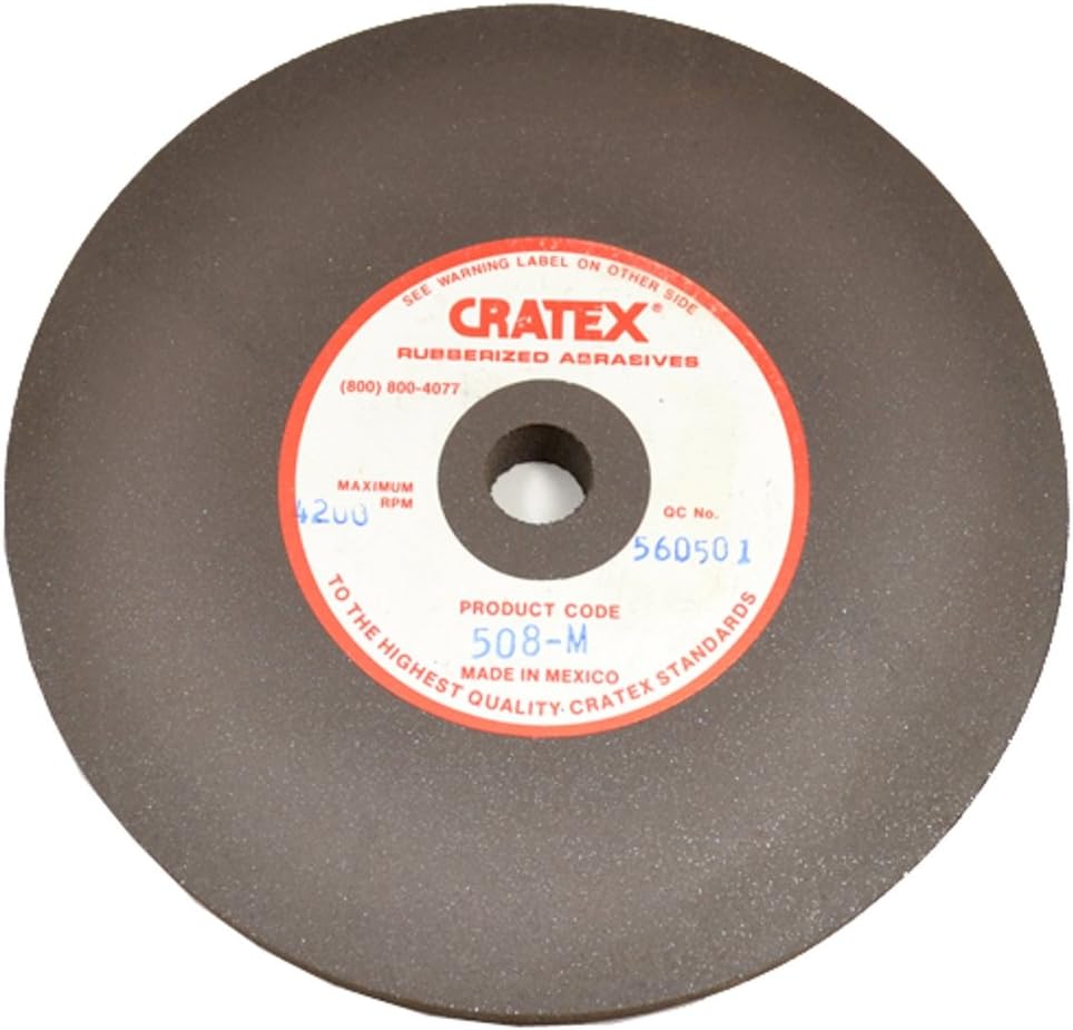 Cratex 308F Rubberized Abrasive Wheels 3X1/2X1/4 Fine