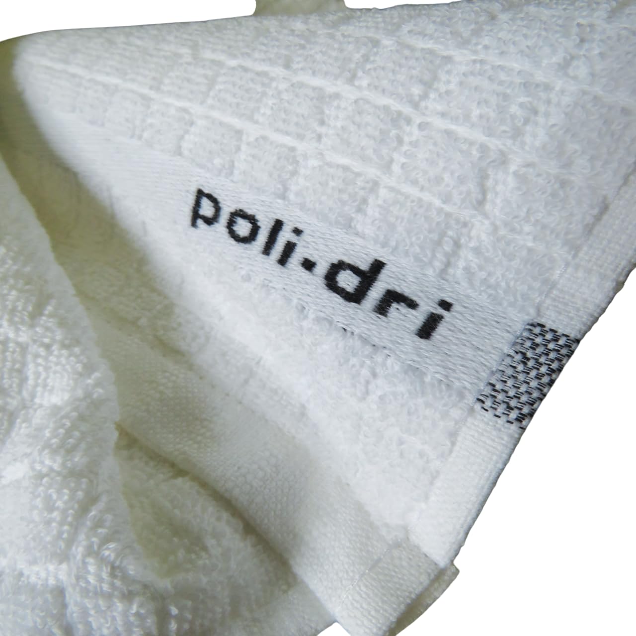 Samuel Lamont & Sons Poli-Dri Tea Towel White, Size 50cm x 70cm, 100% Cotton Terry Towelling , Ultra-absorbent & Super Soft , Machine Washable, White, One Size — image 1