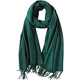 Turnshine Pashmina Shawl Wrap Soft Cashmere Feel Blanket Scarf for Women, Wedding & Evening Wrap, Winter Warm Fashion Scarves