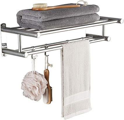 Yxsd toallero con Doble toallero for baño (Acero Inoxidable ...