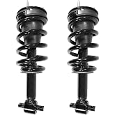 COMPLETESTRUTS Front Quick Complete Strut Assemblies with Coil Springs Replacement for 2007-2013 Chevrolet Avalanche - Set of 2