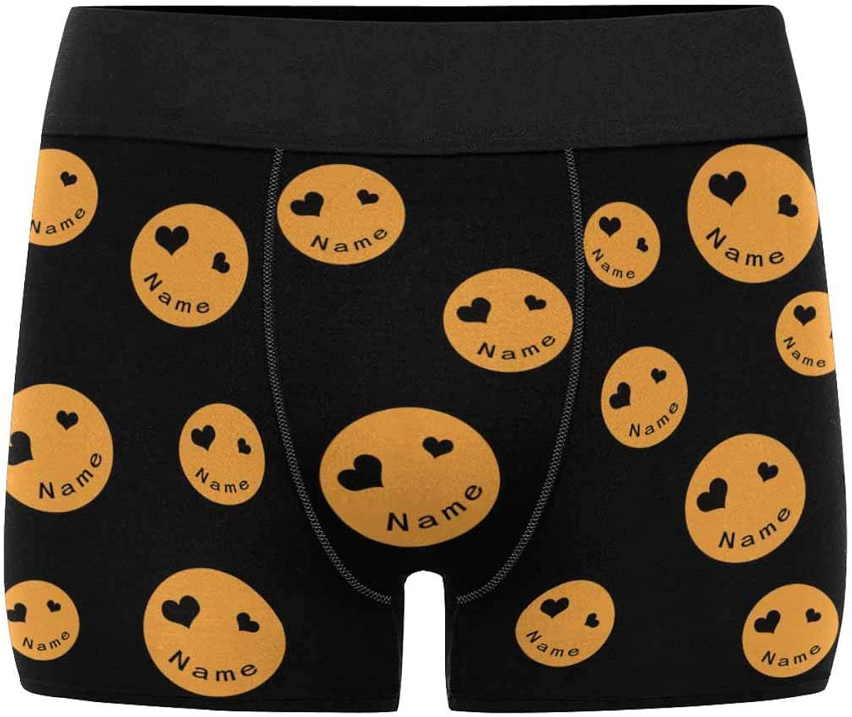 Custom Boxers Briefs for Men Personalized Name Underwear