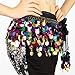 Bettli Fashion Shining Sequins Coin Belly Dance Accessories (multi color)