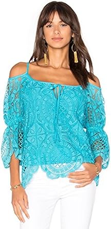 aqua cold shoulder top