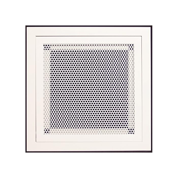 Buy 12"w X 12"h Aluminum Return Filter Grille with Easy Push Self Lock