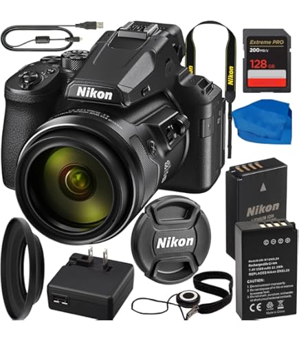 Amazon.com : Nikon COOLPIX P950 Digital Camera (Black) with 32GB