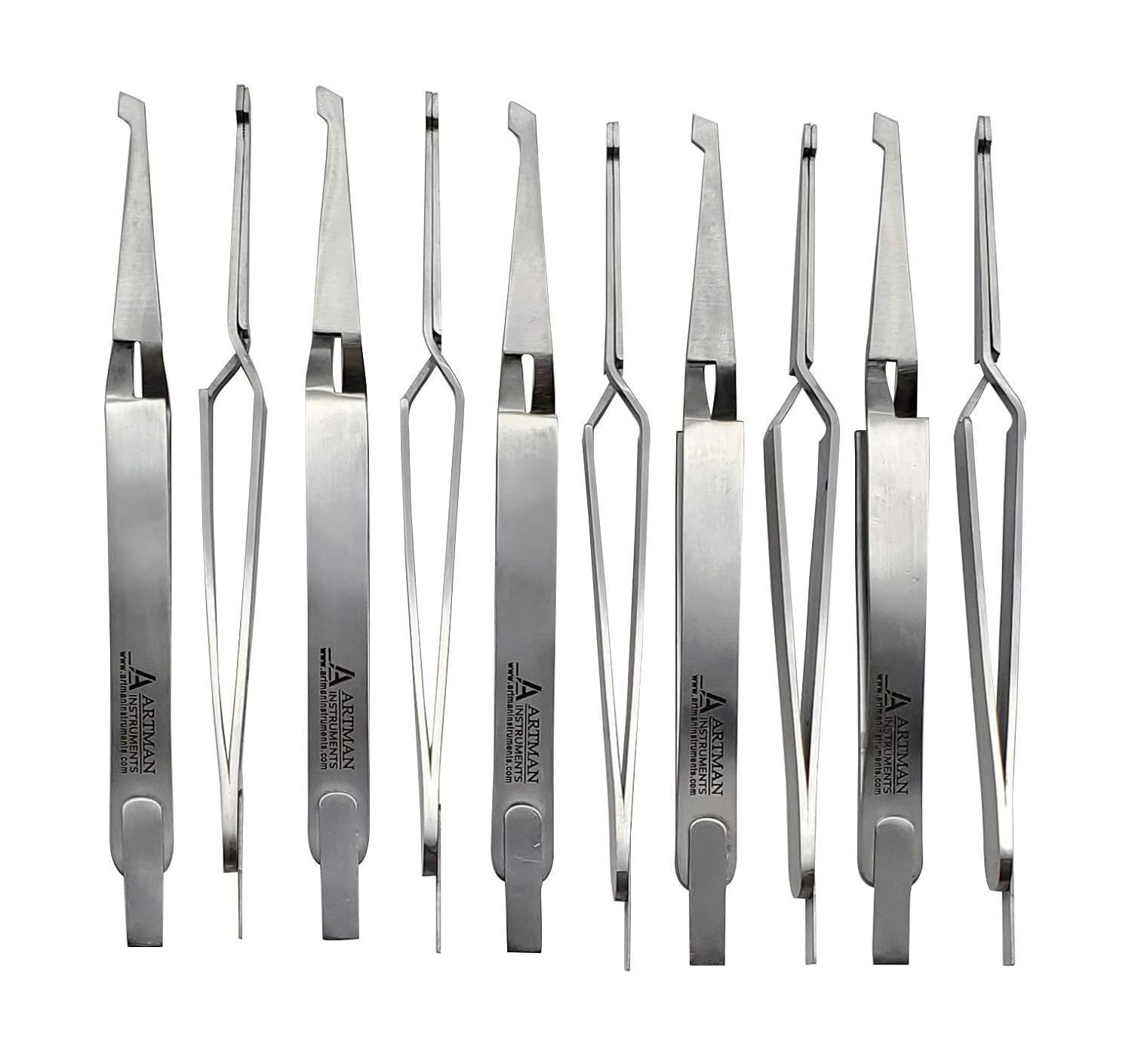 10 PCS Orthodontic Bracket Placer Self Holder Tweezers Reverse Action Tweezers from Wise Linkers USA: Industrial & Scientific