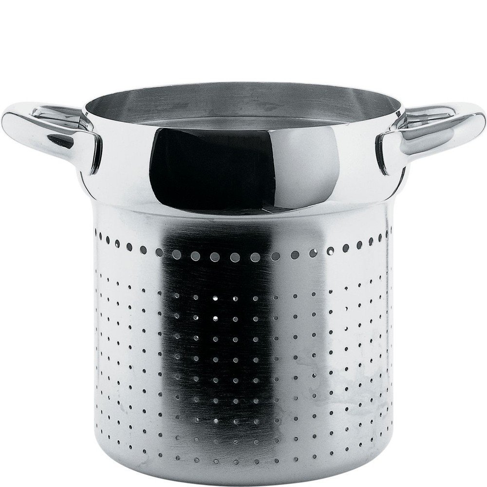 Alessi Mami Colander for Pasta Set, Stainless Steel (SG306), Silver, one size