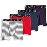 Jockey Men's Underwear ActiveBlend 5" Boxer Brief - 4 Pack