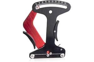 Reicyfang Bicycle Spoke Tension Meter Measuring Tool, Aluminum Alloy Stable Accurate Measurement Reliable Indicator Wheel Bicycle Tool, Bike Accessory for Bicycle Wheel Spokes Manufacturing