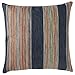 Amazon Brand – Rivet Bohemian Stripe Decorative Pillow, 17
