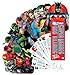 DC Comics Super Heroes and Villains: 75 Icons from the DC Universe!, Fandex Deluxe Edition (Fandex Family Field Guides)