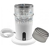 Portable O3Water Generator Cup Dispenser, Multi-Purpose O3 for Oral Care &amp; Fruit Cleaning, Rechargeable Hydrogen Water Purifier and Mouthwash Cup for Teeth Brushing &amp; Bathroom and Kitchen Use