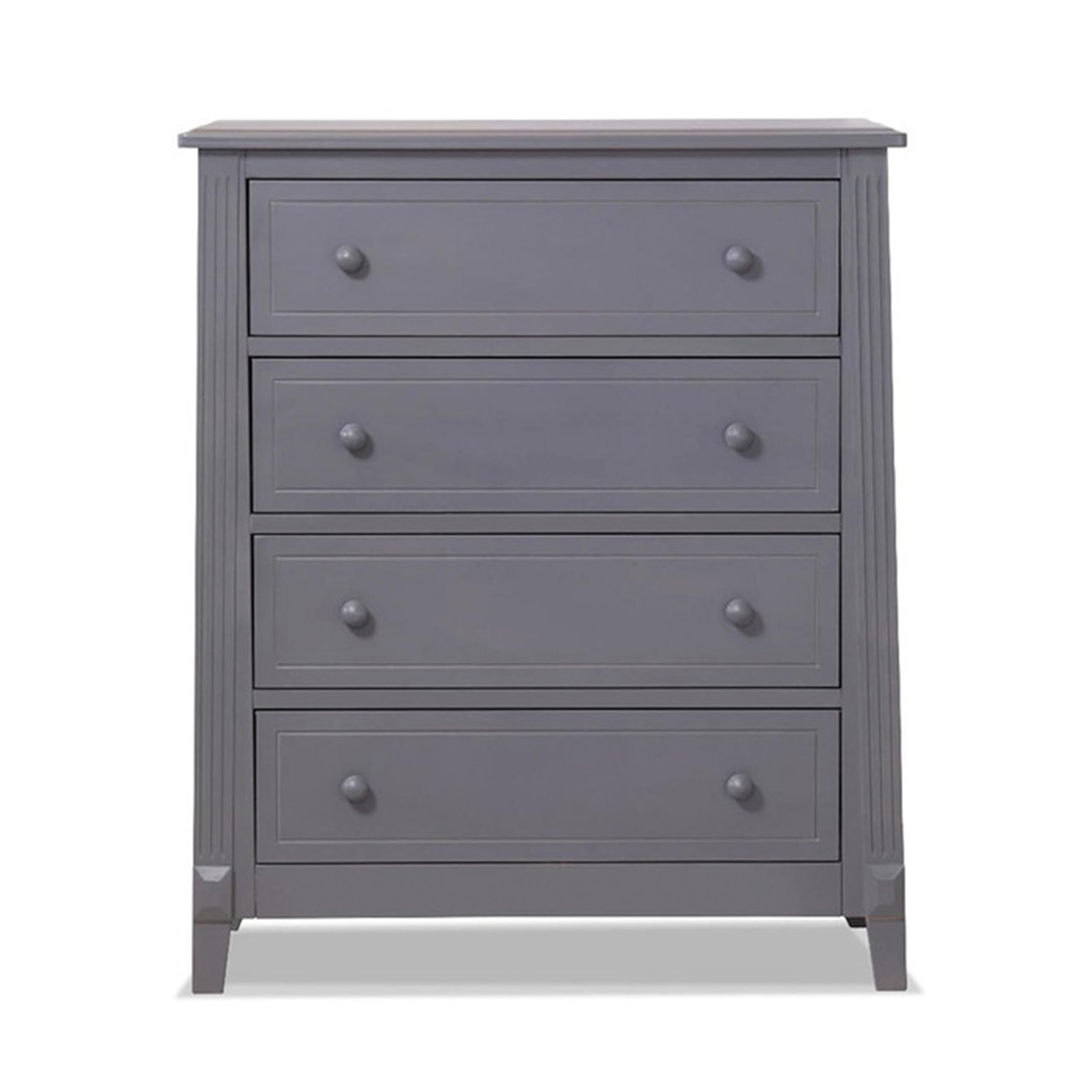 Sorelle Furniture Berkley Baby Dresser – Dresser for Nursery, Kids Bedroom Furniture, Dresser Drawers, Nightstand for Child’s Room with Drawers, Nursery Furniture for Infant-Weathered Gray