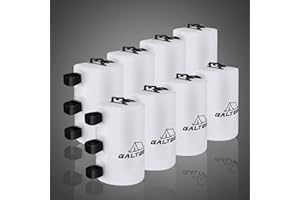 GALTEED Canopy Water Weight Bag,176 LBS Water Tent Weights Set of 8 Leg Weights for Pop Up Canopy,Canopies,Tent,Gazebo,White