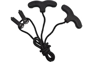 WANGQIN ARCHERY Archery Crossbow Cocking Device Cocking Rope Crossbows Cocker Rope Double Handle Strings Cocking Tool