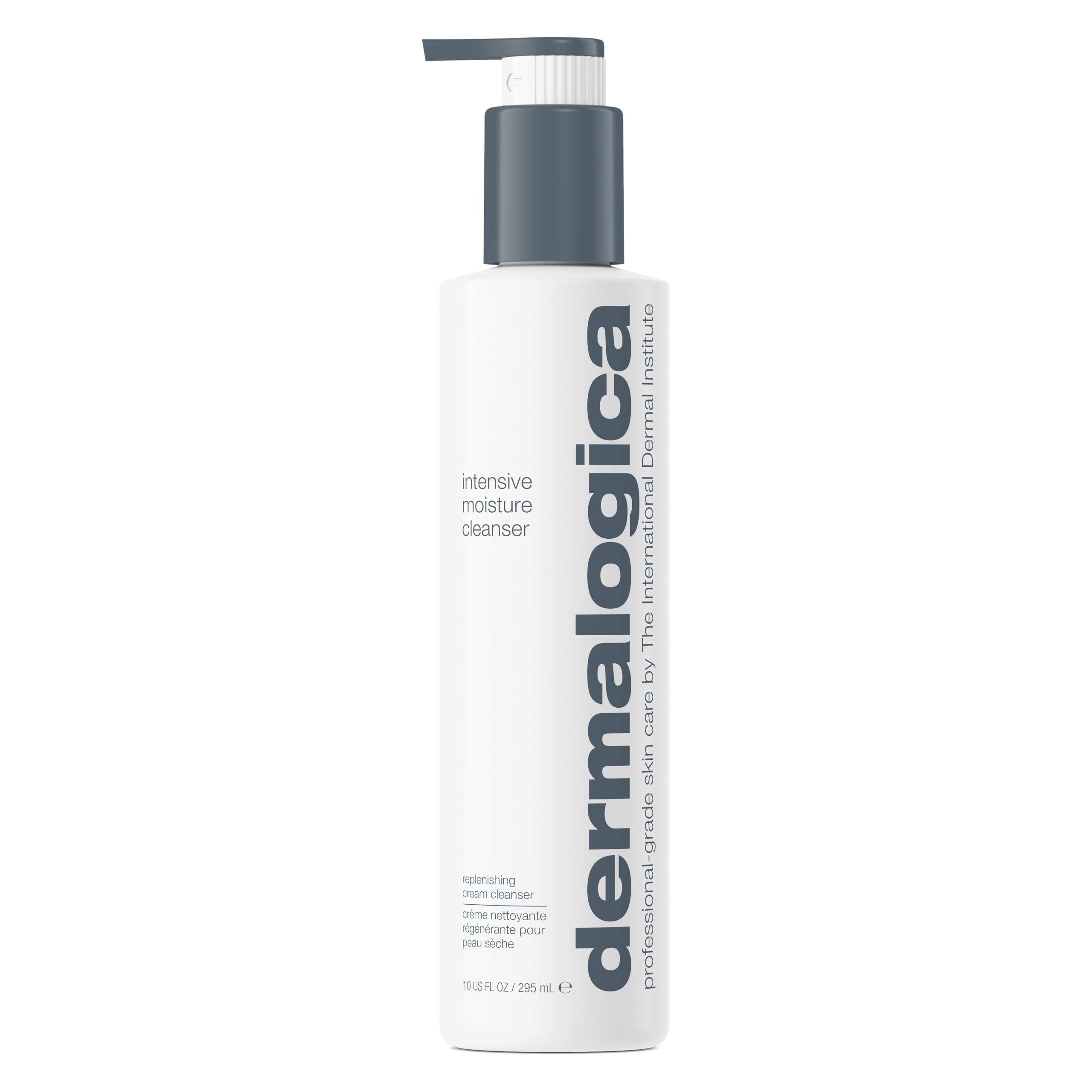 Dermalogica Intensive Moisture Cleanser - Light, Creamy Cleanser with Bioreplenish Complex, Nourishes Dry Depleted Skin, Removes Impurities for Luminous Soft Skin, All Skin Types, 295ml
