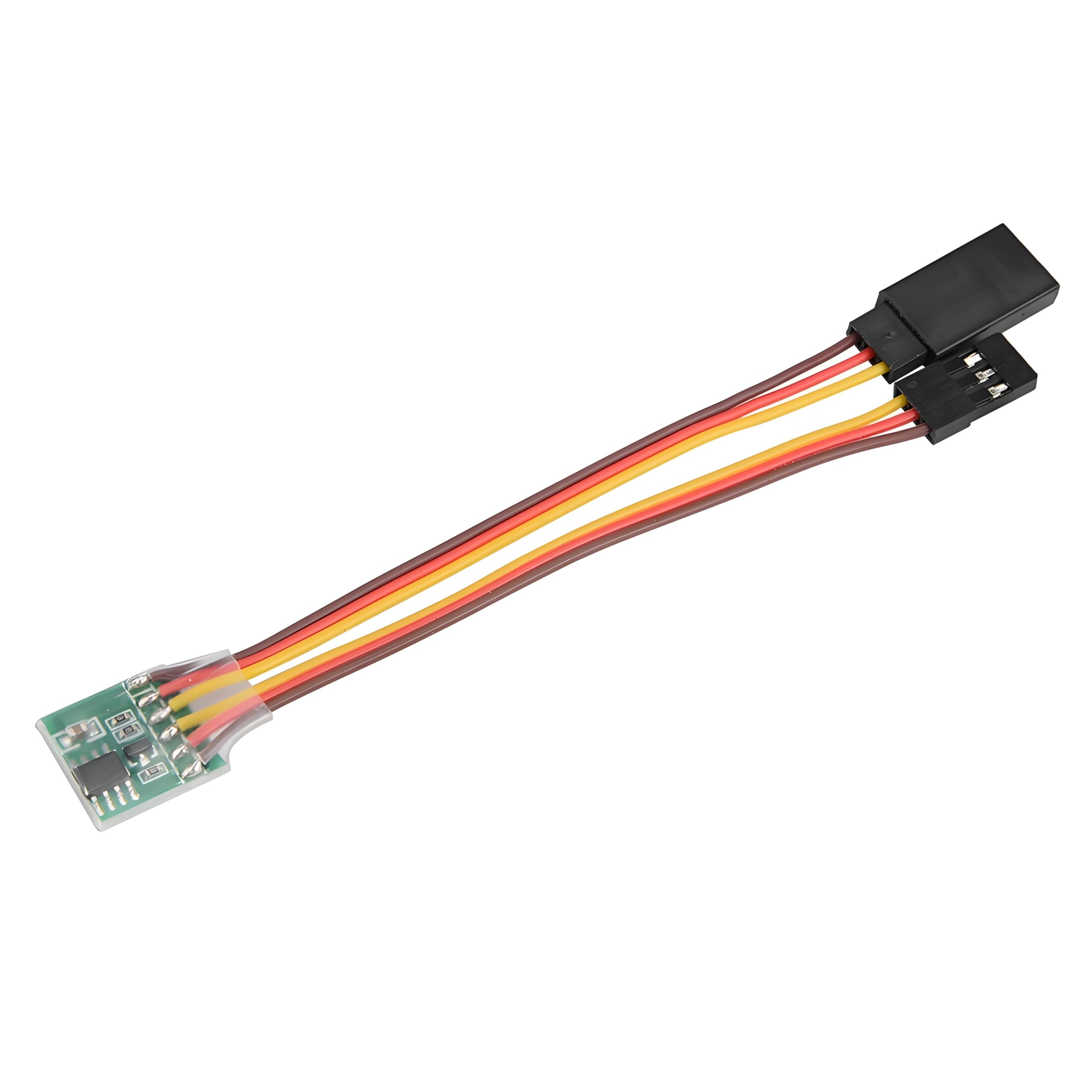 Servo Signal Reverse, 2A 5.0-6.0V PCB Servo Signal Reverser 3.35 Inch Suitable for Remote Control Model Aircraft