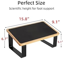 Foot Rest for Under Desk at Work, New Upgrade
