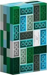 Chronicle Books LEGO Note Brick Blue-Green Stationery Box 224 Notes view 2