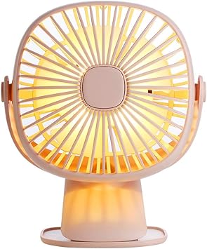 CPDZ Kleiner persönlicher USB-Ventilator-tragbarer Minitisch-Klipp
