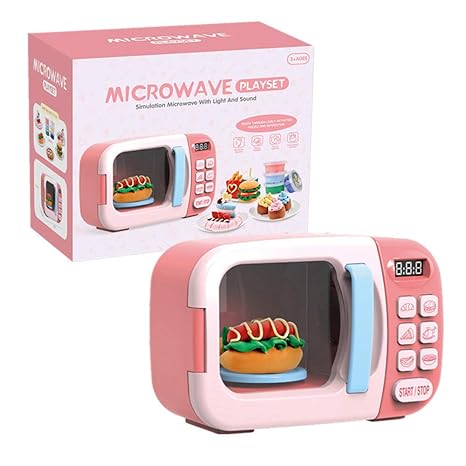 weishenghulian Kitchen Cooking Toy Set Horno De Microondas Horno ...