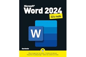 Word 2024 pour les Nuls (Informatique pour les nuls) (French Edition)