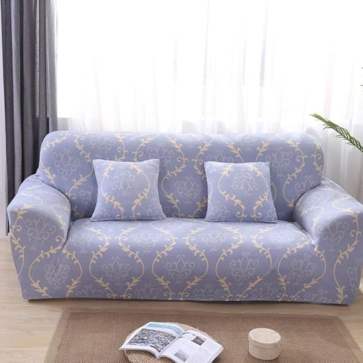 Mdmd Stain Resistant Non Slip Sofa Cover 1 Piece Elastic Polyester