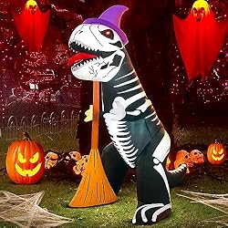 KOOY 8FT Halloween Inflatable Decoration Scary