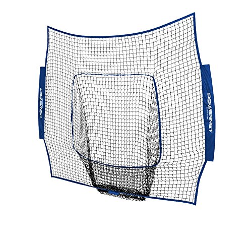 PowerNet Team Color Nets Baseball and Softball 7x7 Bow Style (Net Only) Replacement (Royal Blue)