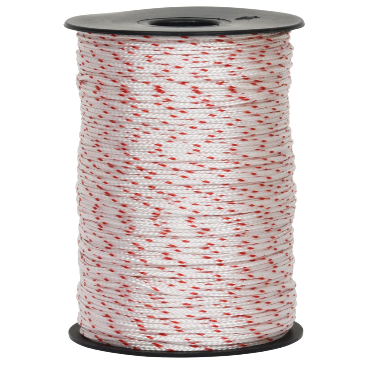 Corderie Italiane 6003465 – 00 Nylon Rope, 1.8 MM-200 MT, in the Reel, White/Red