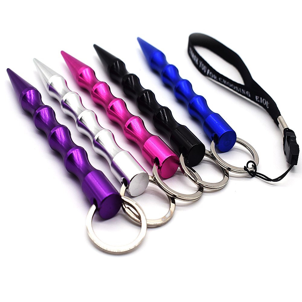 Self-Defence Key Chain Aluminum Anti-Wolf Defense Keychain