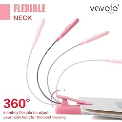 VAVOFO Rechargeable Book Light for Reading in Bed
