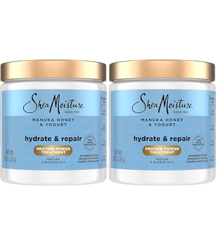 Après-shampoing Shea Moisture Au Miel De Manuka Et Yaourt - Pour Cheveux Secs Et Cassants, Neuf
