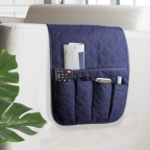 AUVCAS Sofa Armrest Organizer Non-Slip Arm Chair Bedside Caddy
