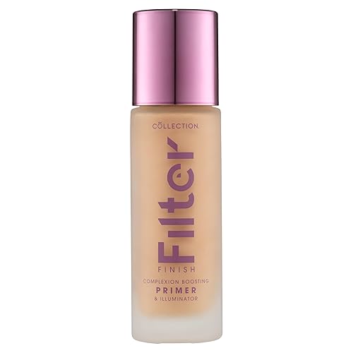 Collection Cosmetics Gorgeous Glow Filter Finish, Illuminator, Primer and All Over Glow for Glowing Skin, 30ml, Fair-Medium