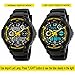 Takyae Children Kid Watches LED Digital Quartz Watch Boy And Girl Student Multifunctional Waterproof Wristwatches S - Yellow